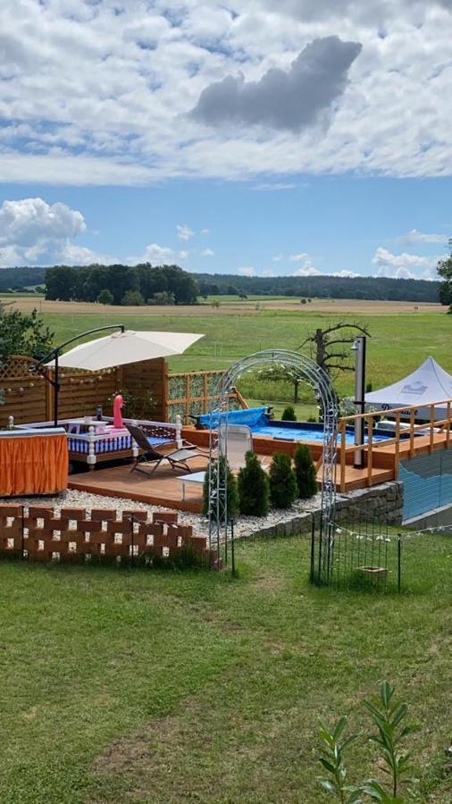 Bungalow Mit Sauna In Einer Ruhige Wald Lage. Grossnaundorf المظهر الخارجي الصورة